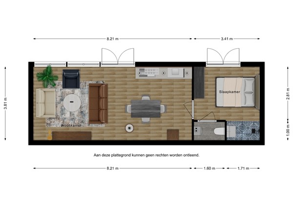 Floorplan - Pyramide 13, 4515 SL IJzendijke